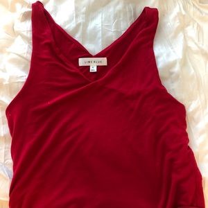 Red Nordstrom Tank Top